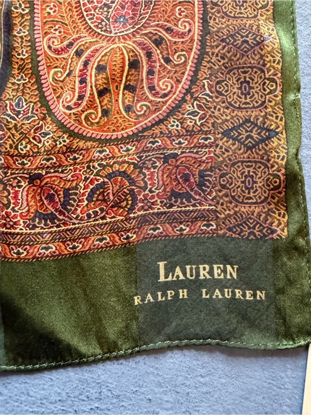 Silk Scarves,Lauren & Unknown,Set of 2